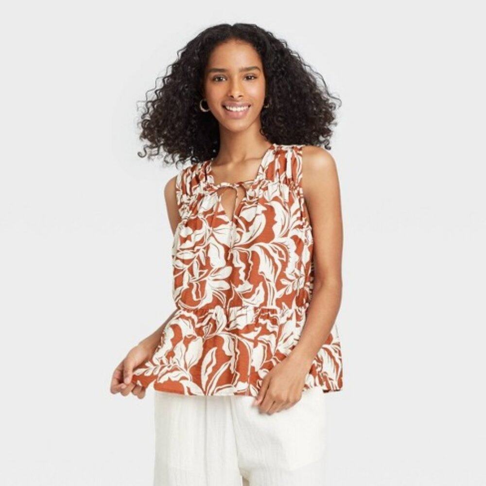 A New Day Smocked Tank